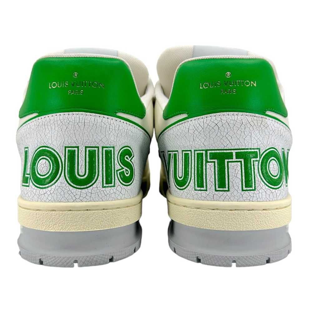 Louis Vuitton LV Trainer Strap Green Mesh - image 6