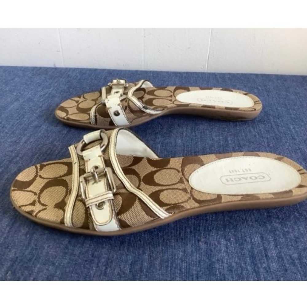 Coach Vintage Signature Sandals Size 7 - image 3