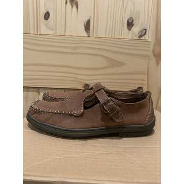 Women's Hush Puppies Moccasin Size 11M Brown T St… - image 1