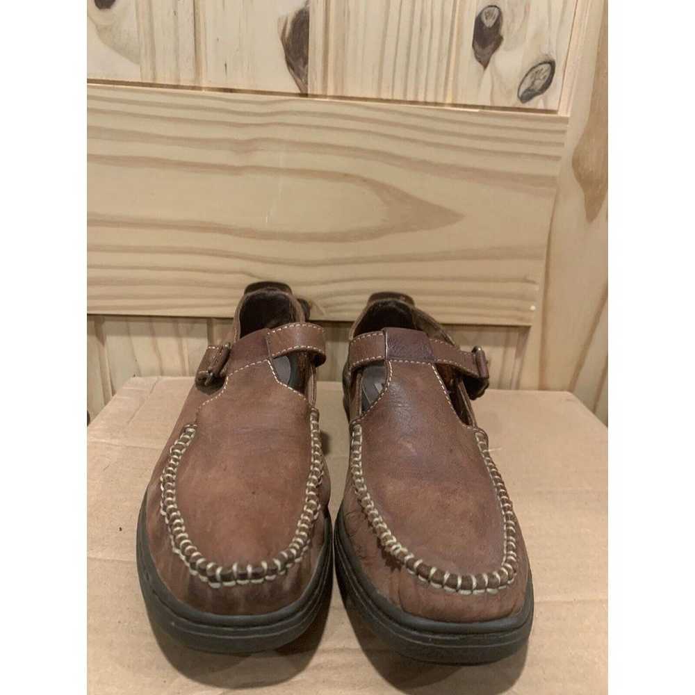 Women's Hush Puppies Moccasin Size 11M Brown T St… - image 2