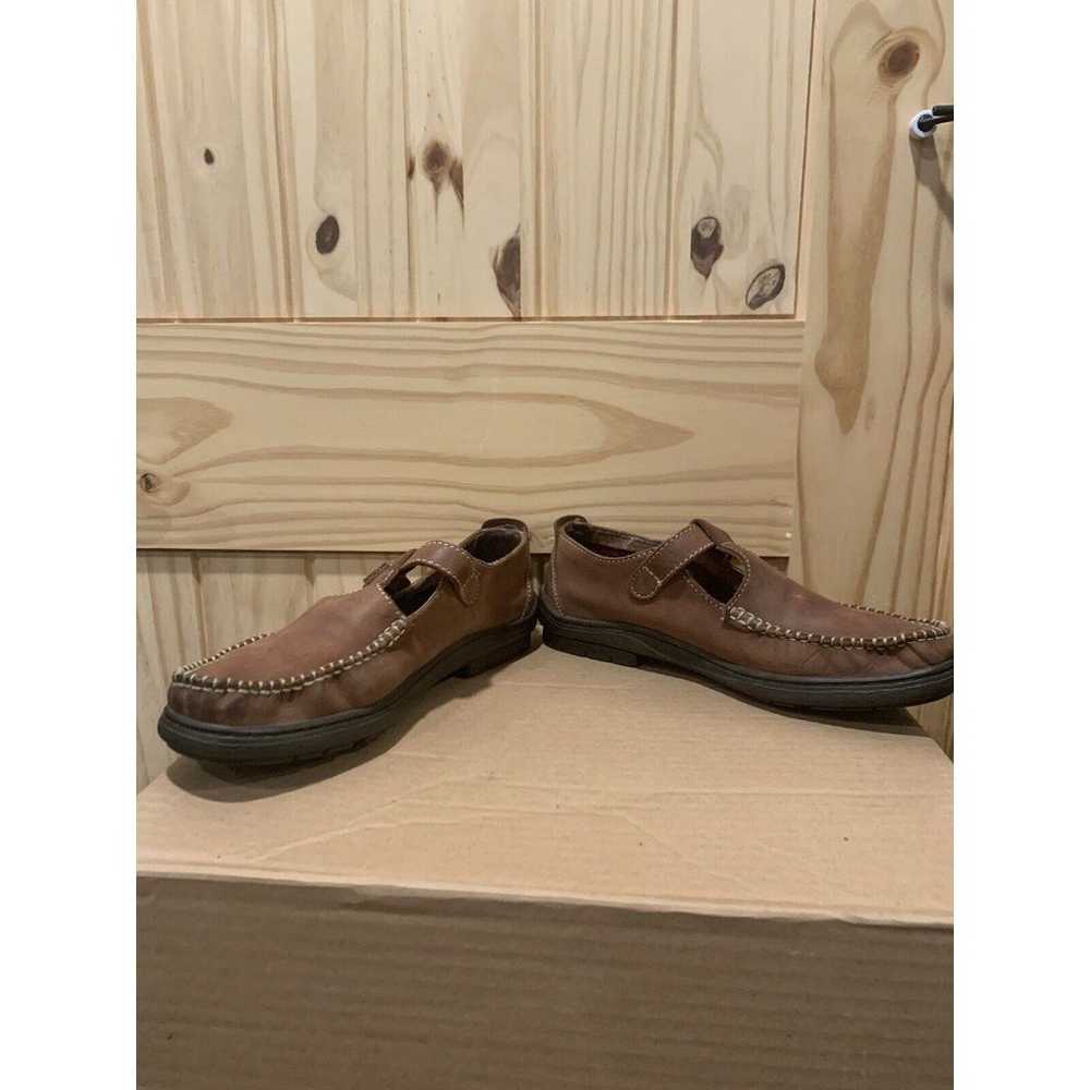 Women's Hush Puppies Moccasin Size 11M Brown T St… - image 4