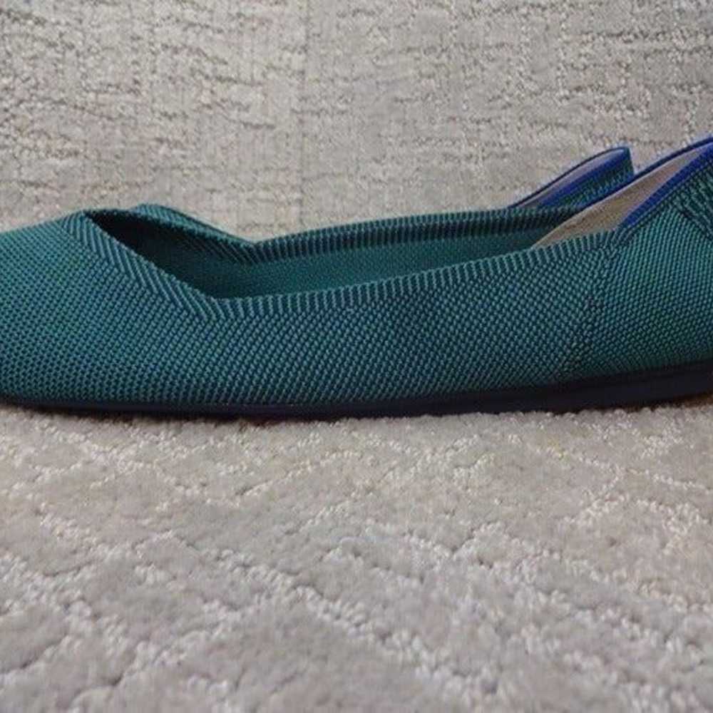 Rothys The Flat Women's Size 10.5 US Emerald Gree… - image 4