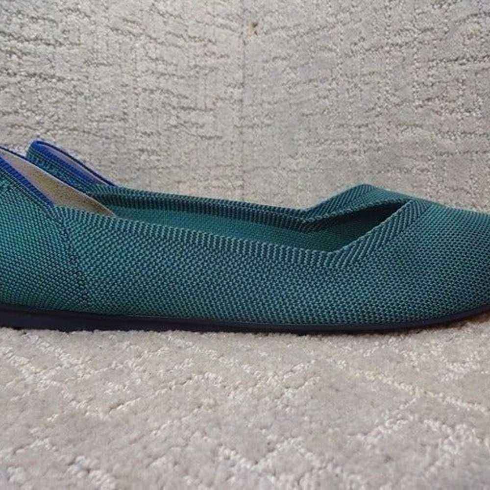 Rothys The Flat Women's Size 10.5 US Emerald Gree… - image 6