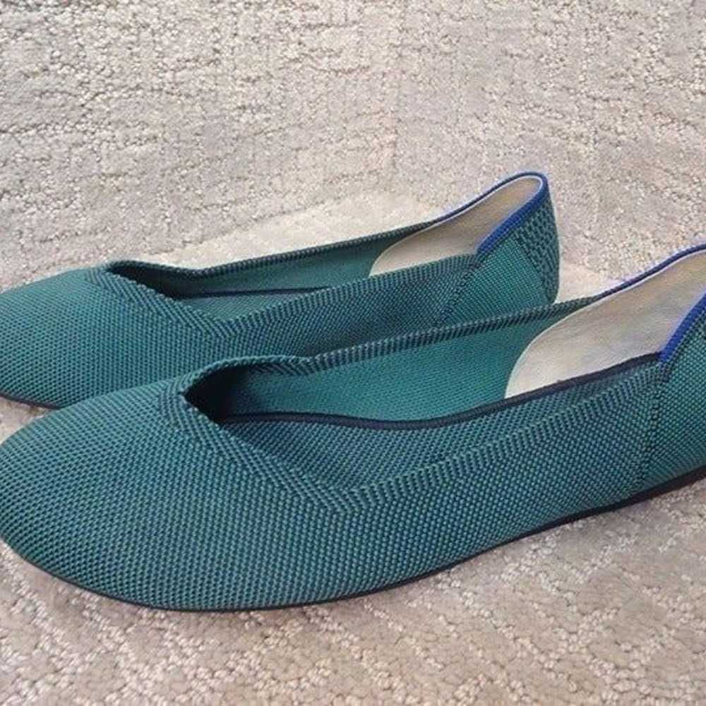 Rothys The Flat Women's Size 10.5 US Emerald Gree… - image 7