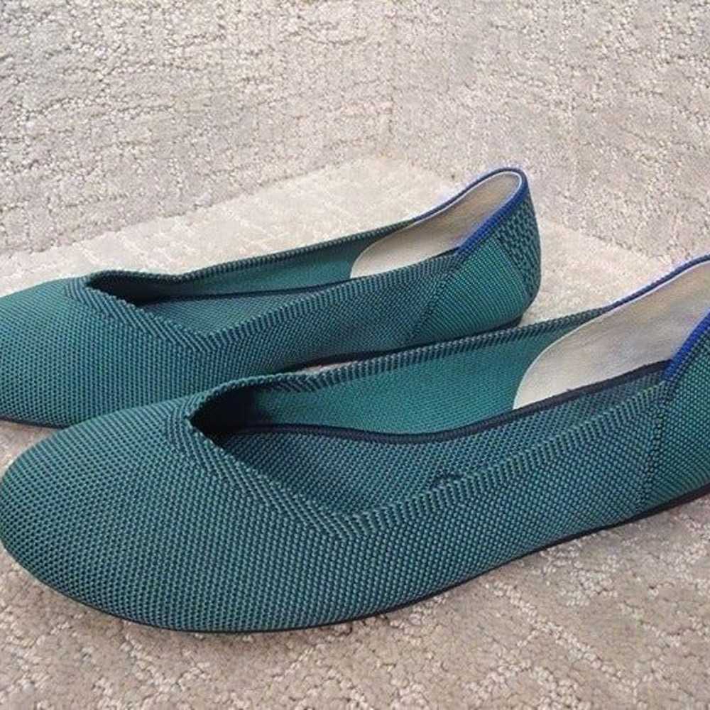 Rothys The Flat Women's Size 10.5 US Emerald Gree… - image 9