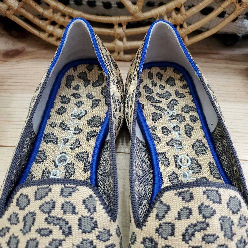 Rothy's 7/37.5 The Spot Loafer Leopard Animal Pri… - image 9