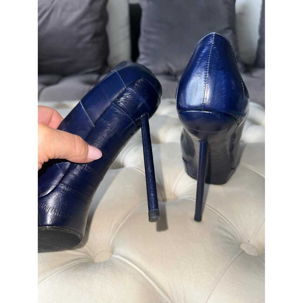Saint Laurent Exotic leathers heels - image 4