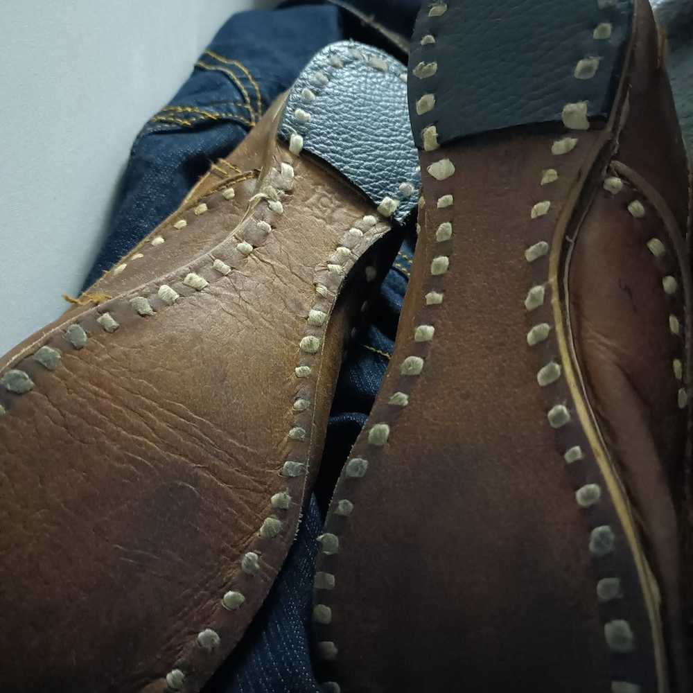 2 pair of handmade leather shoes - image 4