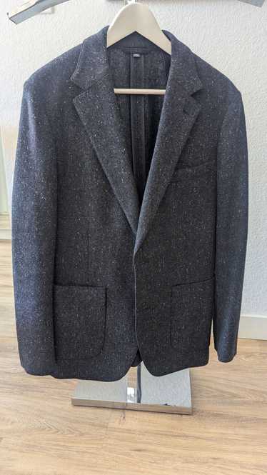 Bonobos Blue Flecked Unlined Blazer in Wool Blend 