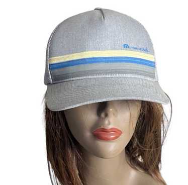 Travis Mathew TRAVIS MATHEW Flexfit Grey Golf Cap… - image 1