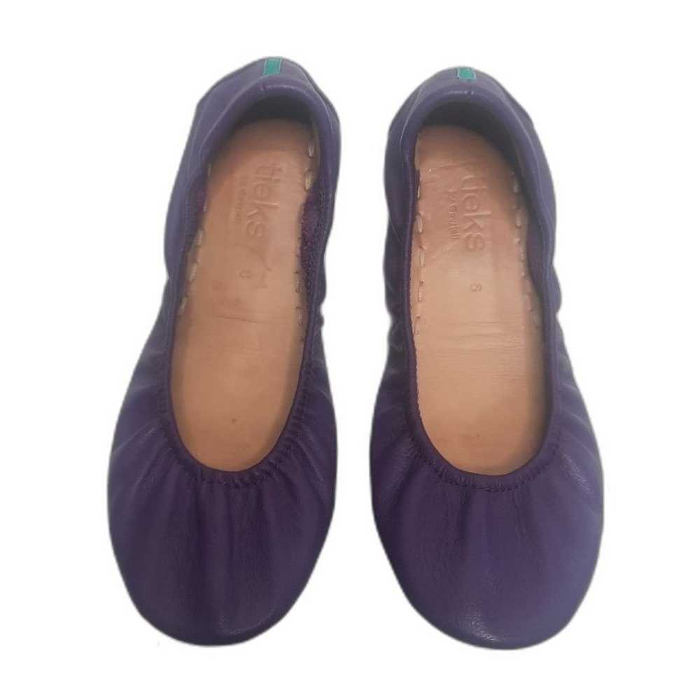 Tieks Lilac Ballet Flats Leather Size 6 - image 1