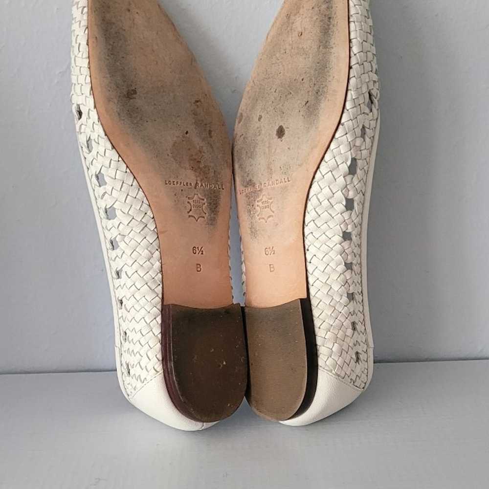 Loeffler Randall Braded Leather Ballet Flats 6.5 - image 7