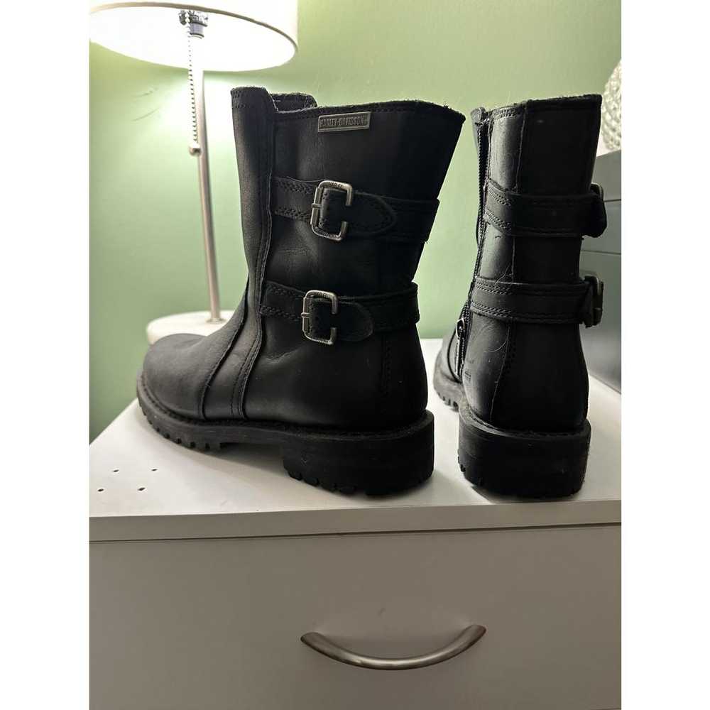 Harley Davidson Leather biker boots - image 3