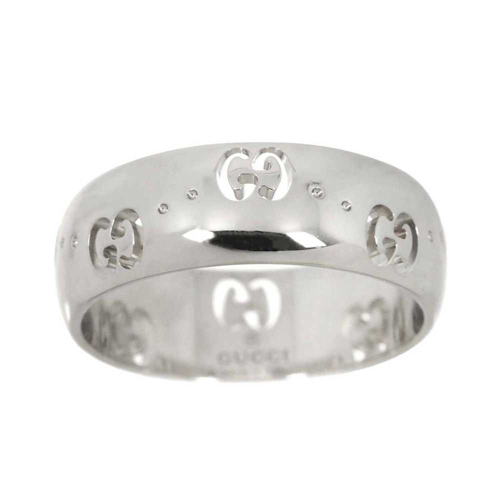 Gucci Gucci Icon #10 Ring, K18 WG White Gold 750,… - image 2