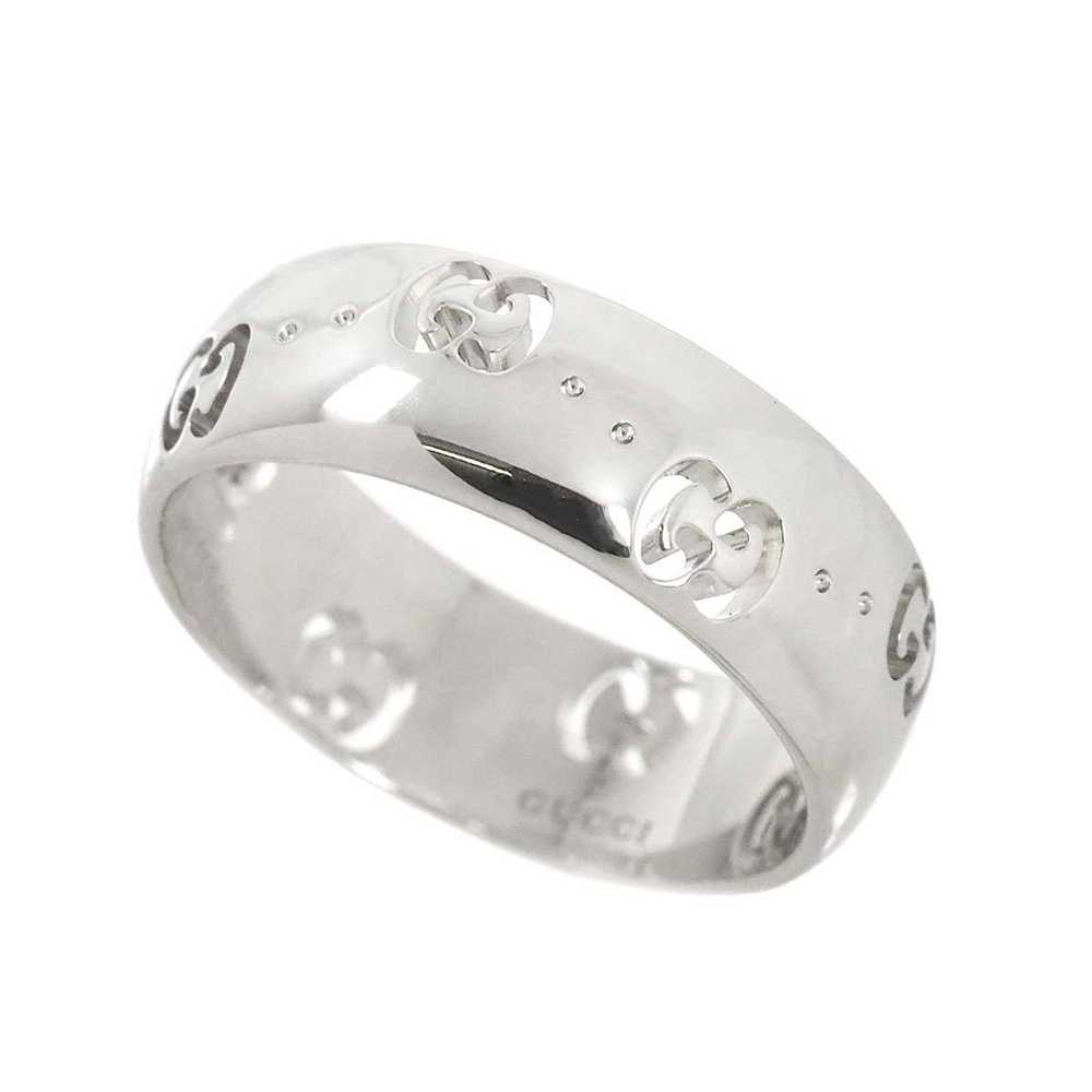 Gucci Gucci Icon #10 Ring, K18 WG White Gold 750,… - image 5