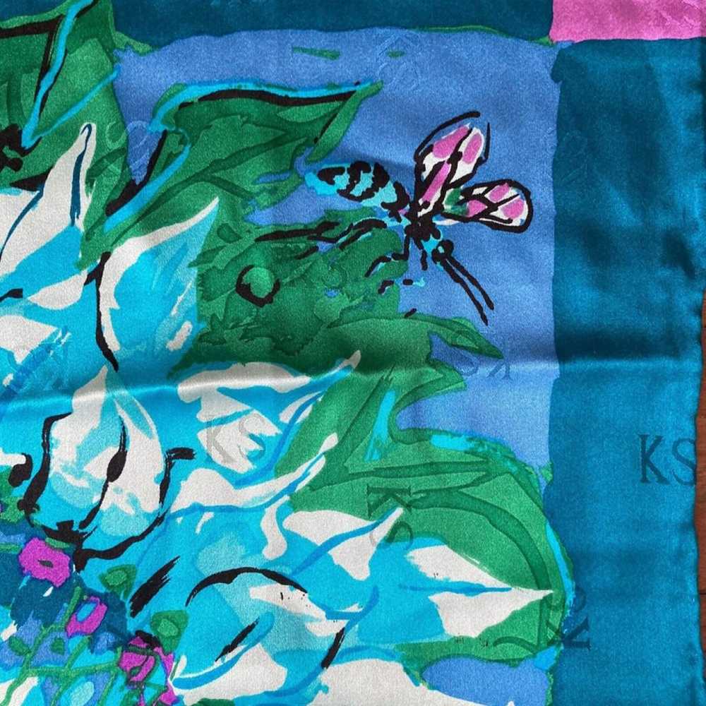 Ken Scott Silk scarf - image 3