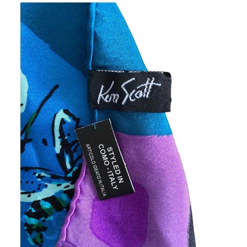 Ken Scott Silk scarf - image 6