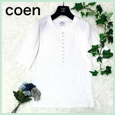 coen Coen Tops Short-Sleeve T-Shirt Cut-and-Sew F… - image 1