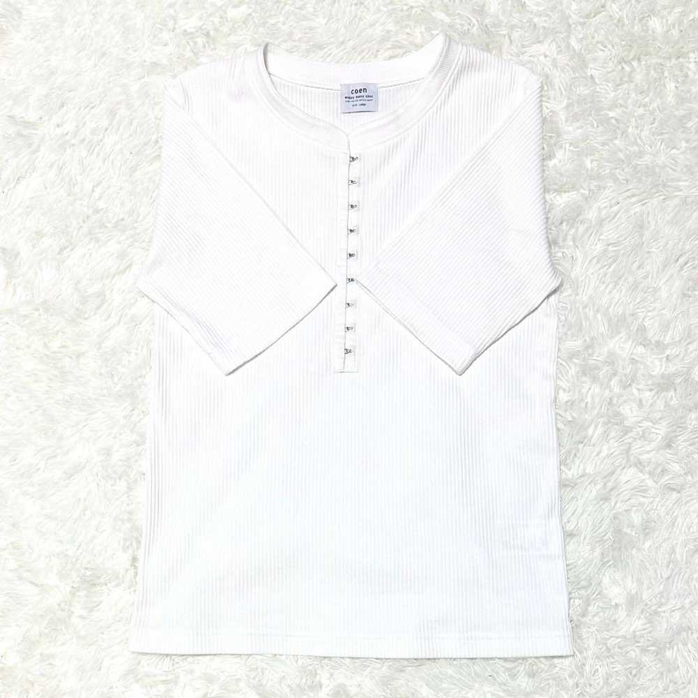 coen Coen Tops Short-Sleeve T-Shirt Cut-and-Sew F… - image 5