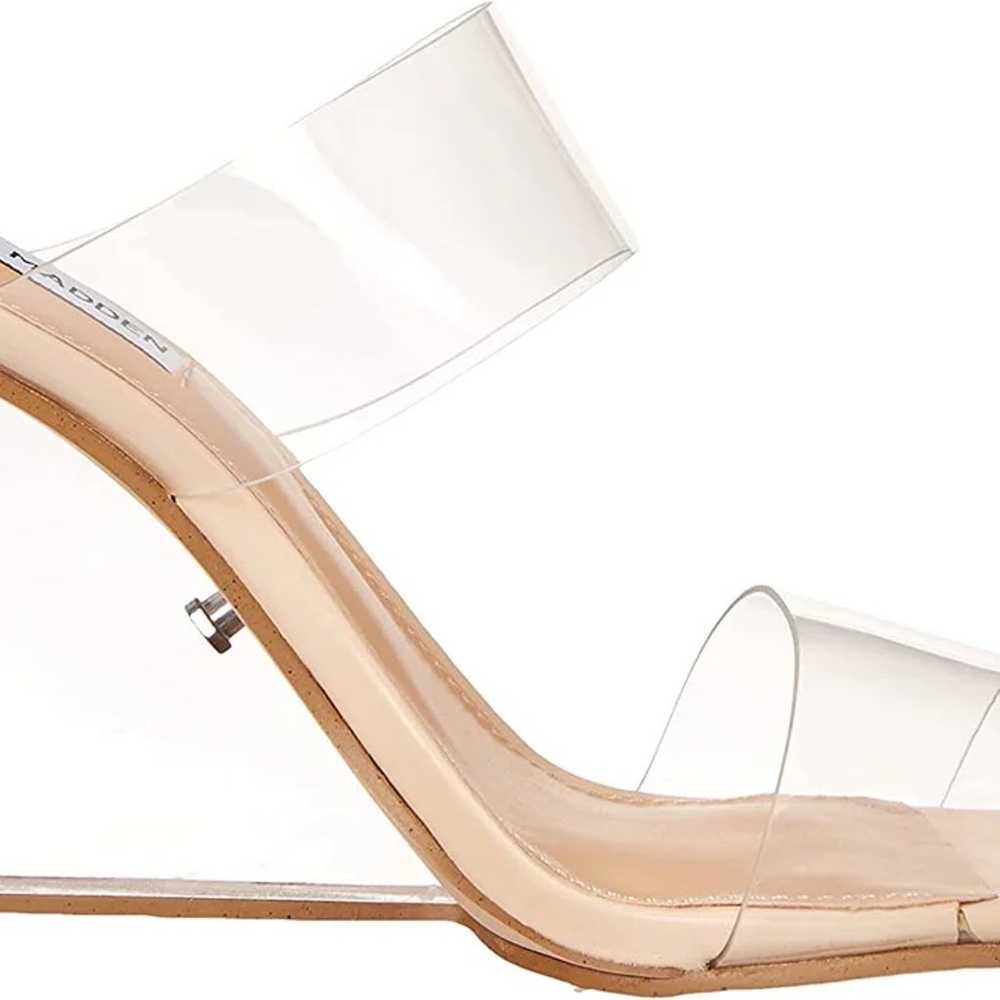 Steve Madden Isa Clear Wedge Heels - image 2