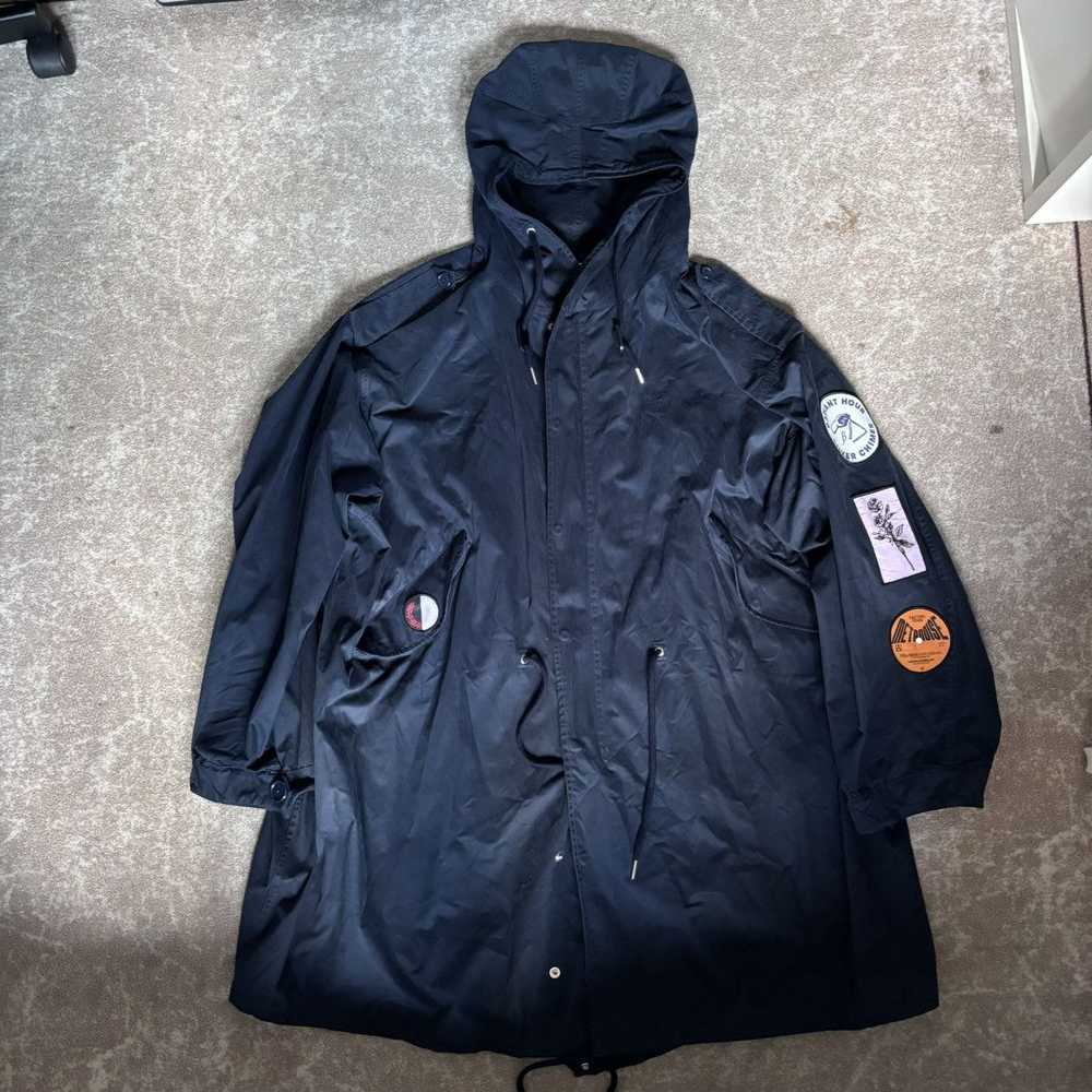 Raf Simons Fred Perry x Raf Simons Patched Parka … - image 3