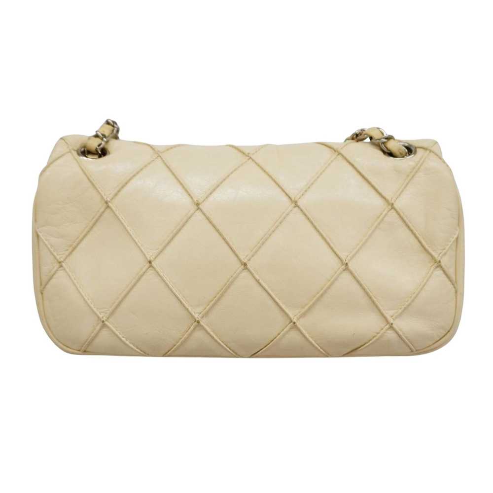 Chanel Wild Stitch White Leather Shoulder Bag (Pr… - image 2