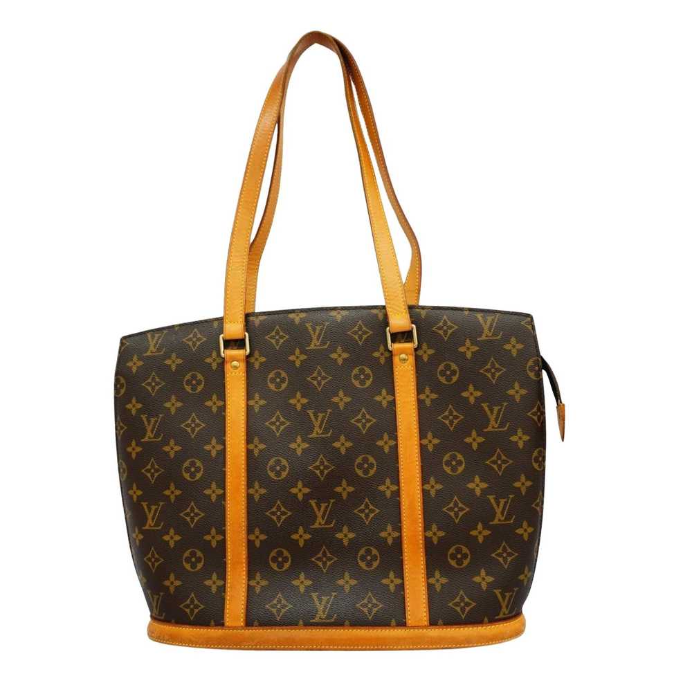 Louis Vuitton Babylone Brown Canvas Shoulder Bag … - image 1