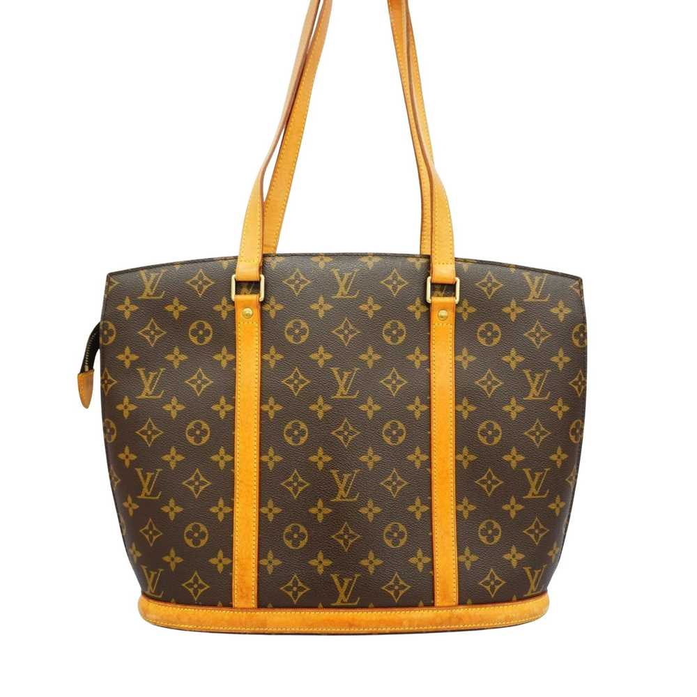 Louis Vuitton Babylone Brown Canvas Shoulder Bag … - image 2