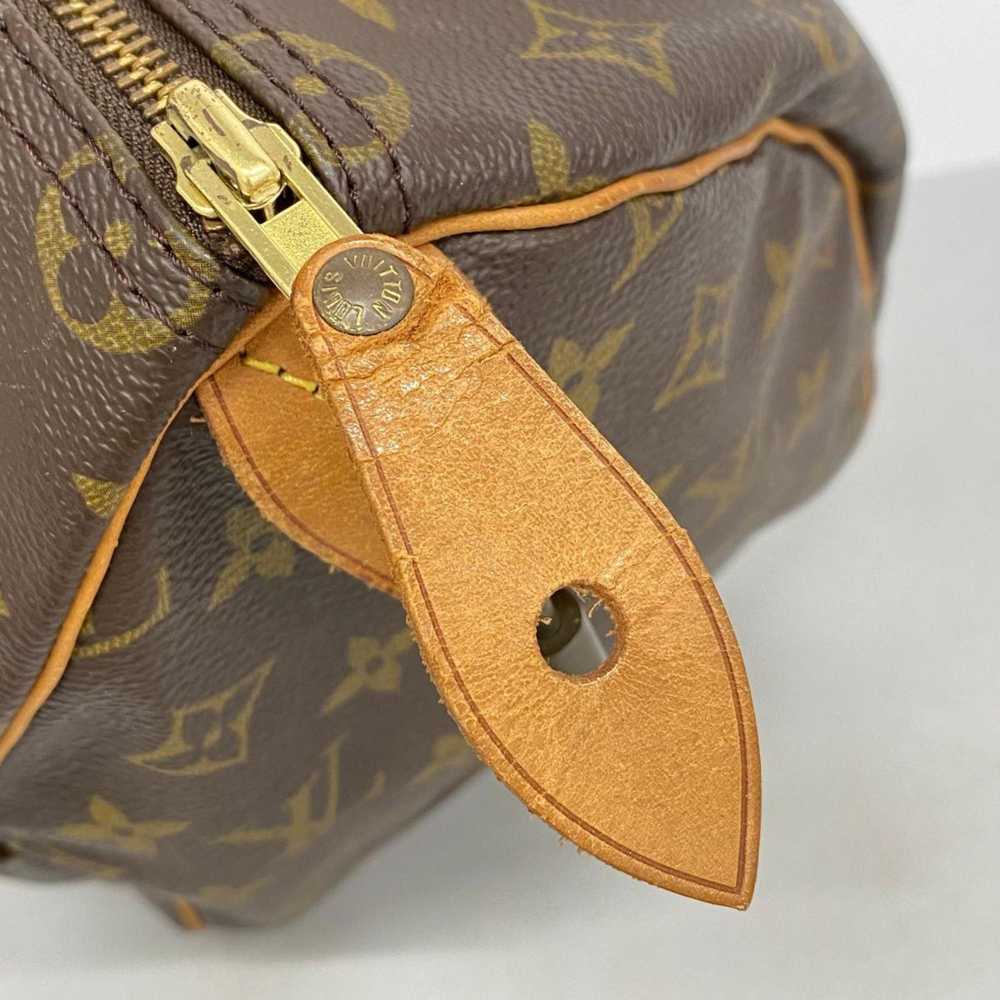 Louis Vuitton Speedy 35 Brown Canvas Handbag (Pre… - image 10