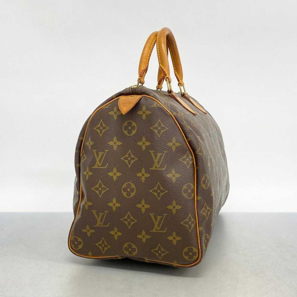 Louis Vuitton Speedy 35 Brown Canvas Handbag (Pre… - image 4