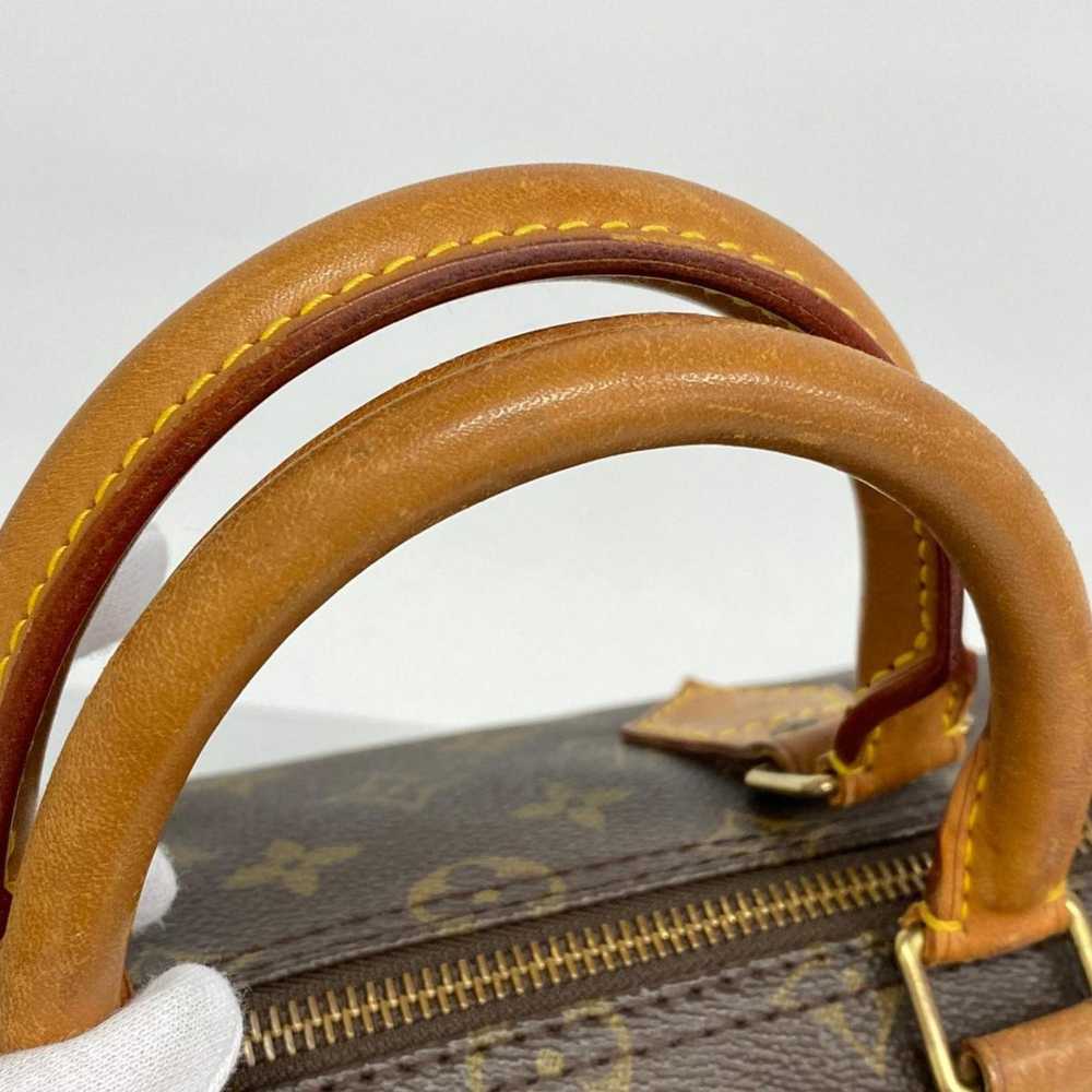 Louis Vuitton Speedy 35 Brown Canvas Handbag (Pre… - image 8