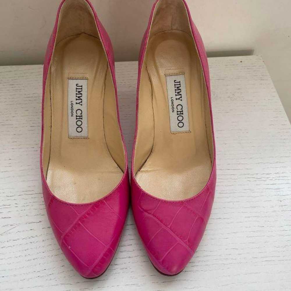 JIMMY CHOO Pink Pumps Size 34, Small Size - image 2