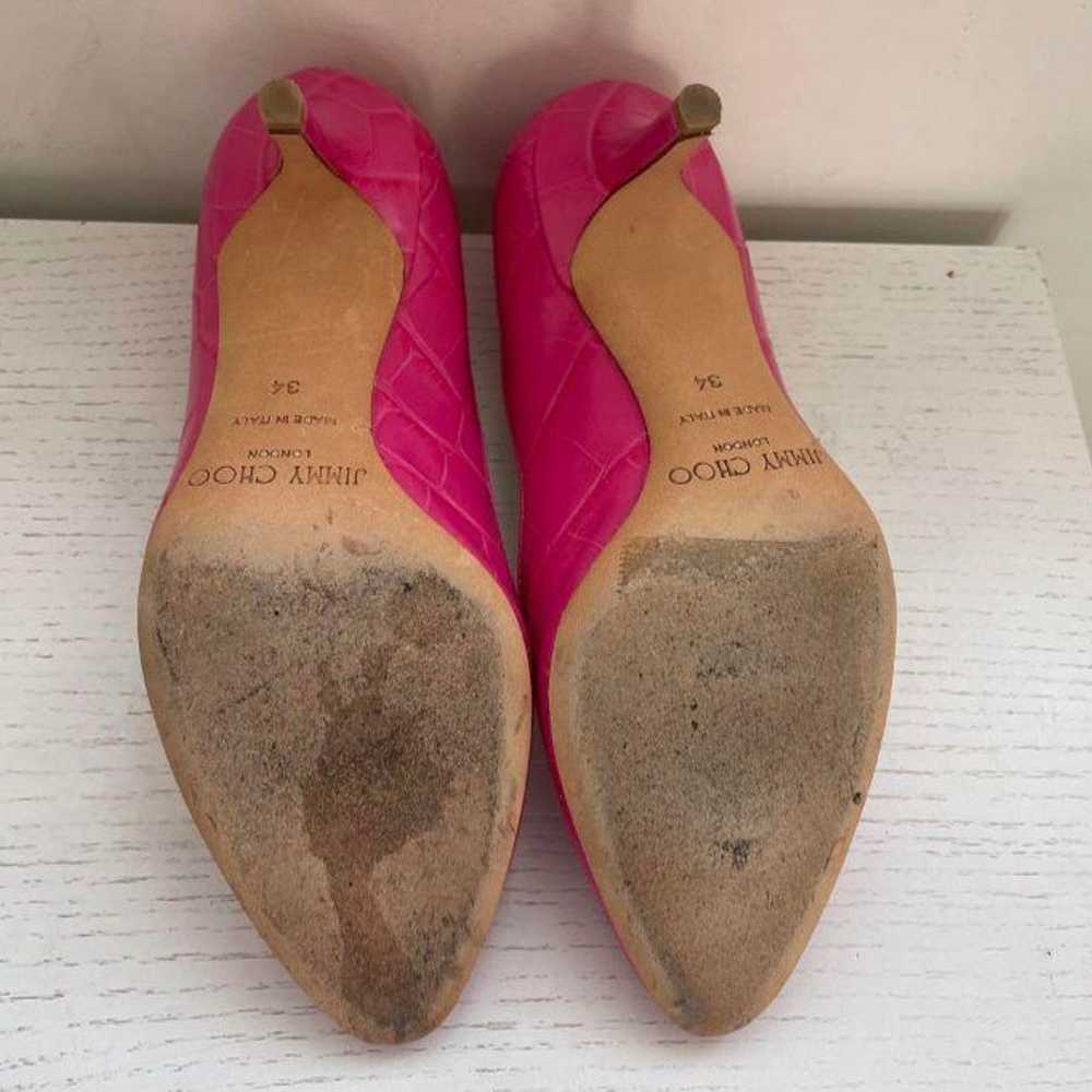 JIMMY CHOO Pink Pumps Size 34, Small Size - image 6