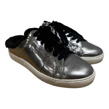 All Saints Patent leather trainers