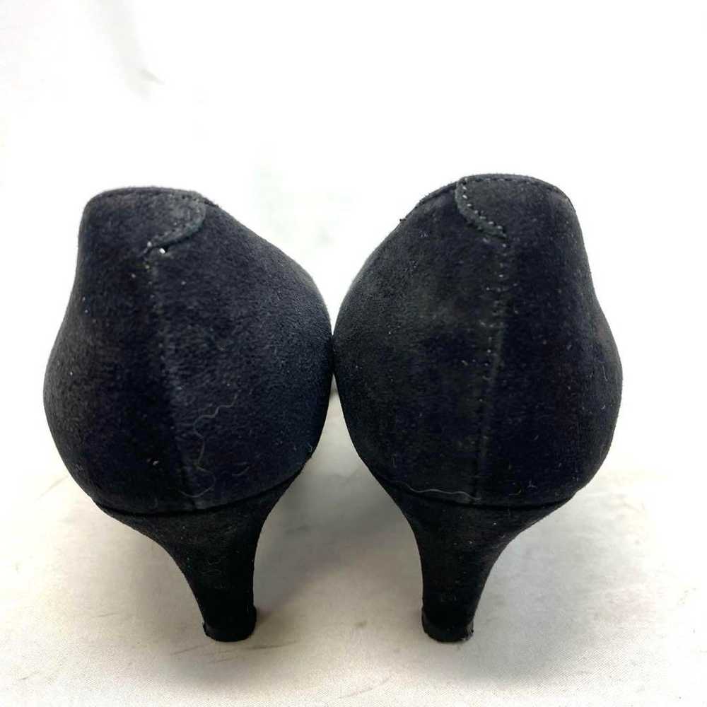 Diana pumps, suede x haircalf, black, size marked… - image 4