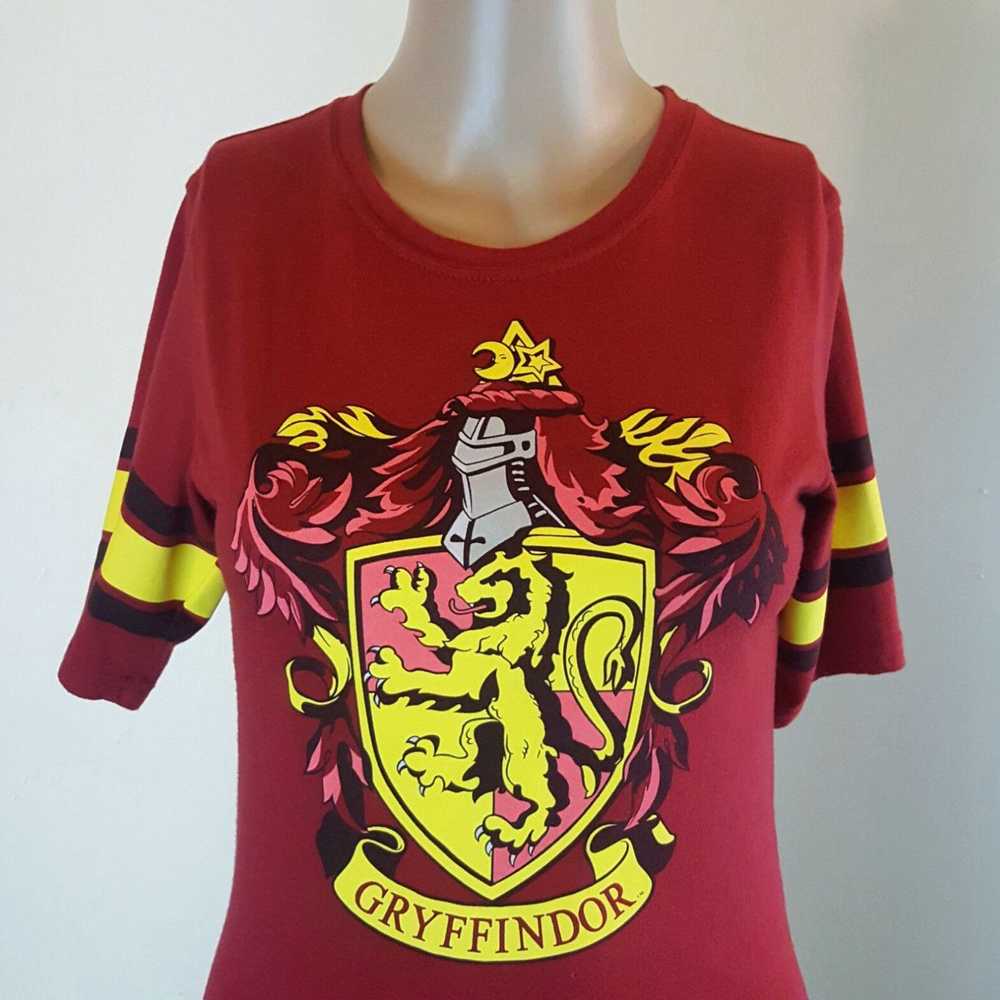 Vintage Harry Potter Women's Top Red Gyffindor Ba… - image 2