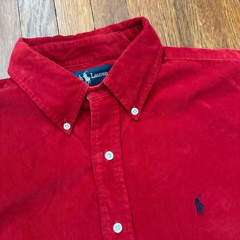 Polo Ralph Lauren Vtg Polo Ralph Lauren Shirt XL … - image 1