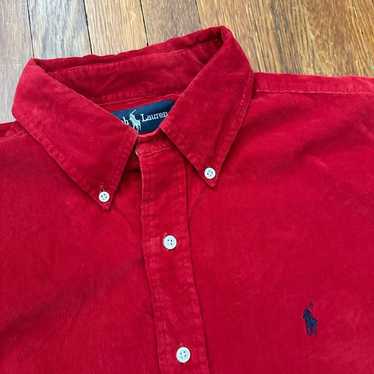 Polo Ralph Lauren Vtg Polo Ralph Lauren Shirt XL … - image 1