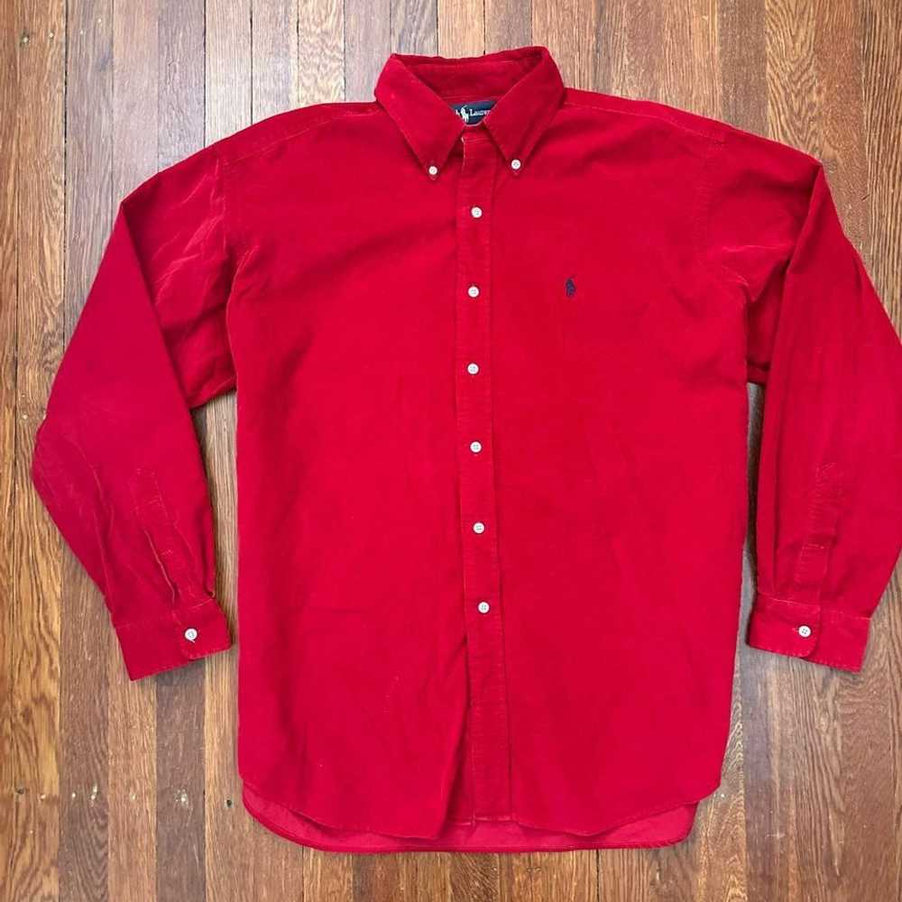 Polo Ralph Lauren Vtg Polo Ralph Lauren Shirt XL … - image 2