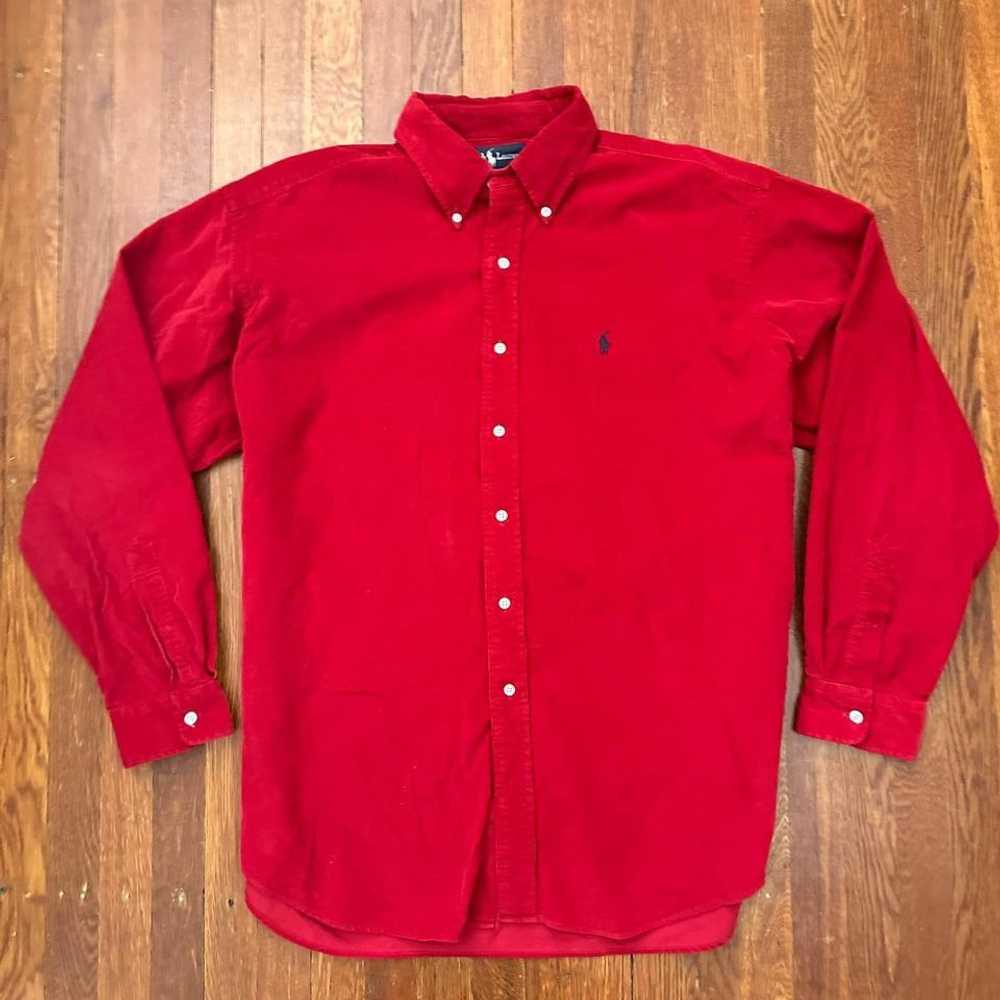 Polo Ralph Lauren Vtg Polo Ralph Lauren Shirt XL … - image 3