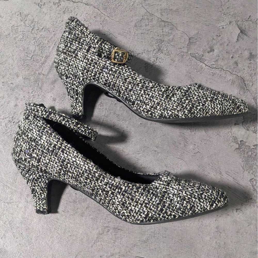 【RANDA】 Randa (M) Strap Tweed Women's Pumps - image 4