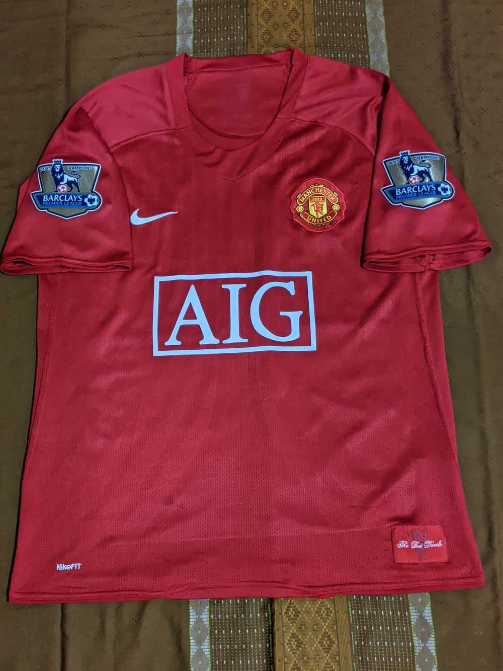 Soccer Jersey × Vintage Manchester united 2007 Ho… - image 1