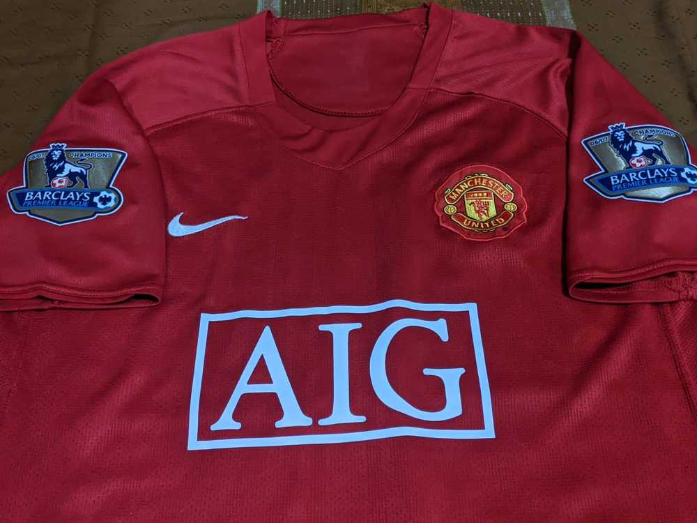 Soccer Jersey × Vintage Manchester united 2007 Ho… - image 4