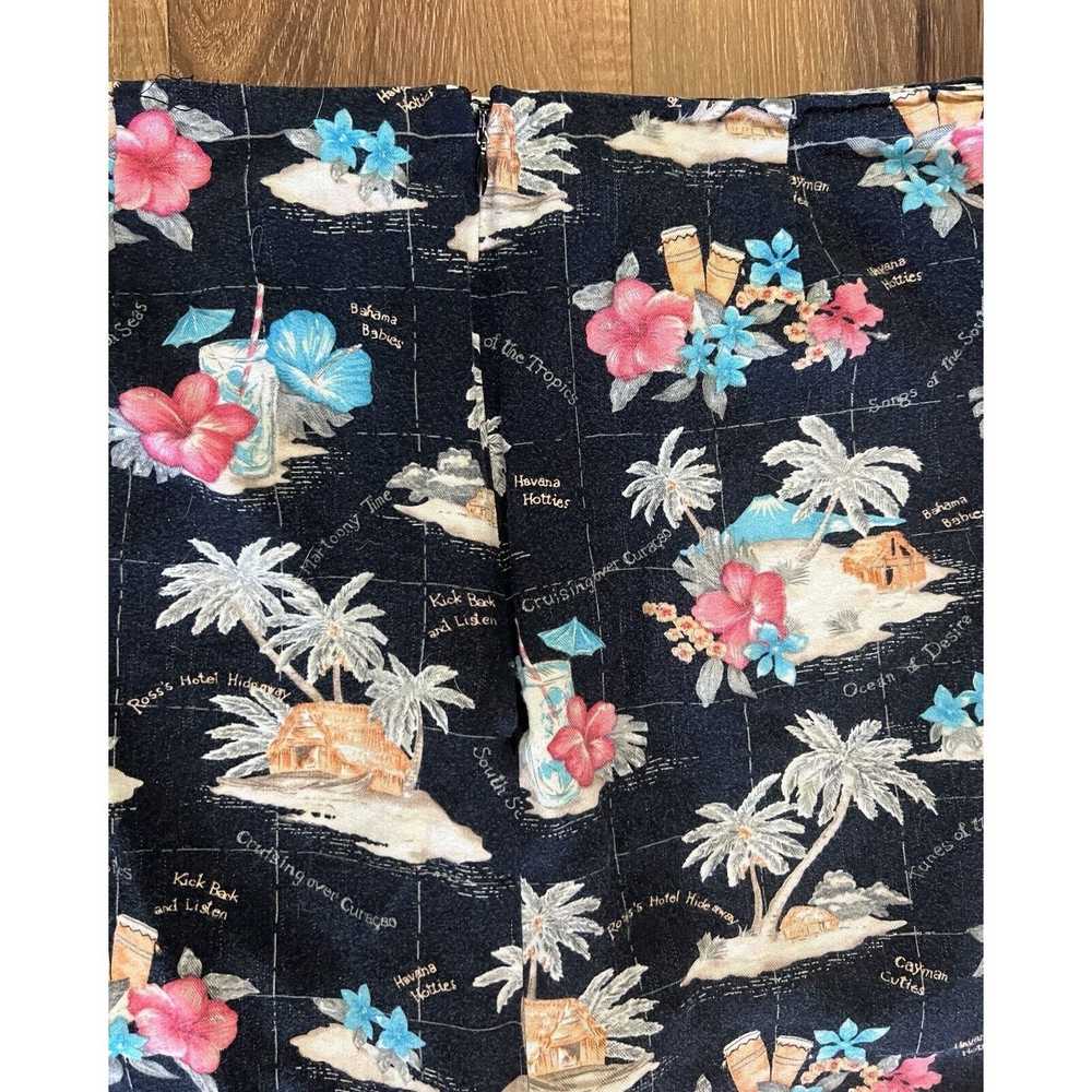 Other La Cabana Women's Size 14 Black Navy Hawaii… - image 4