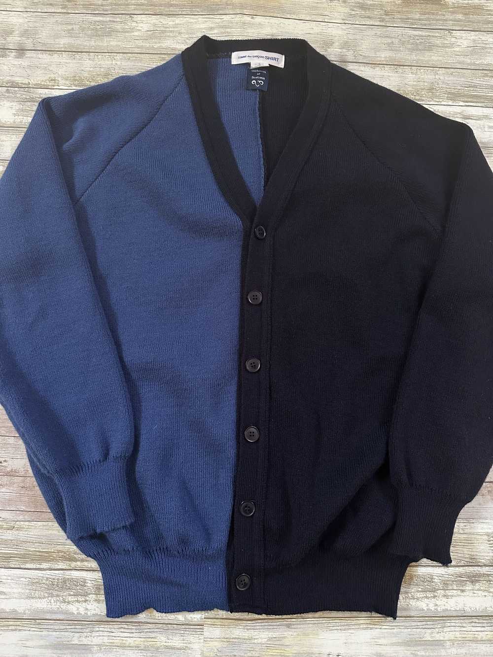 Comme des Garcons Shirt Split Cardigan - image 2