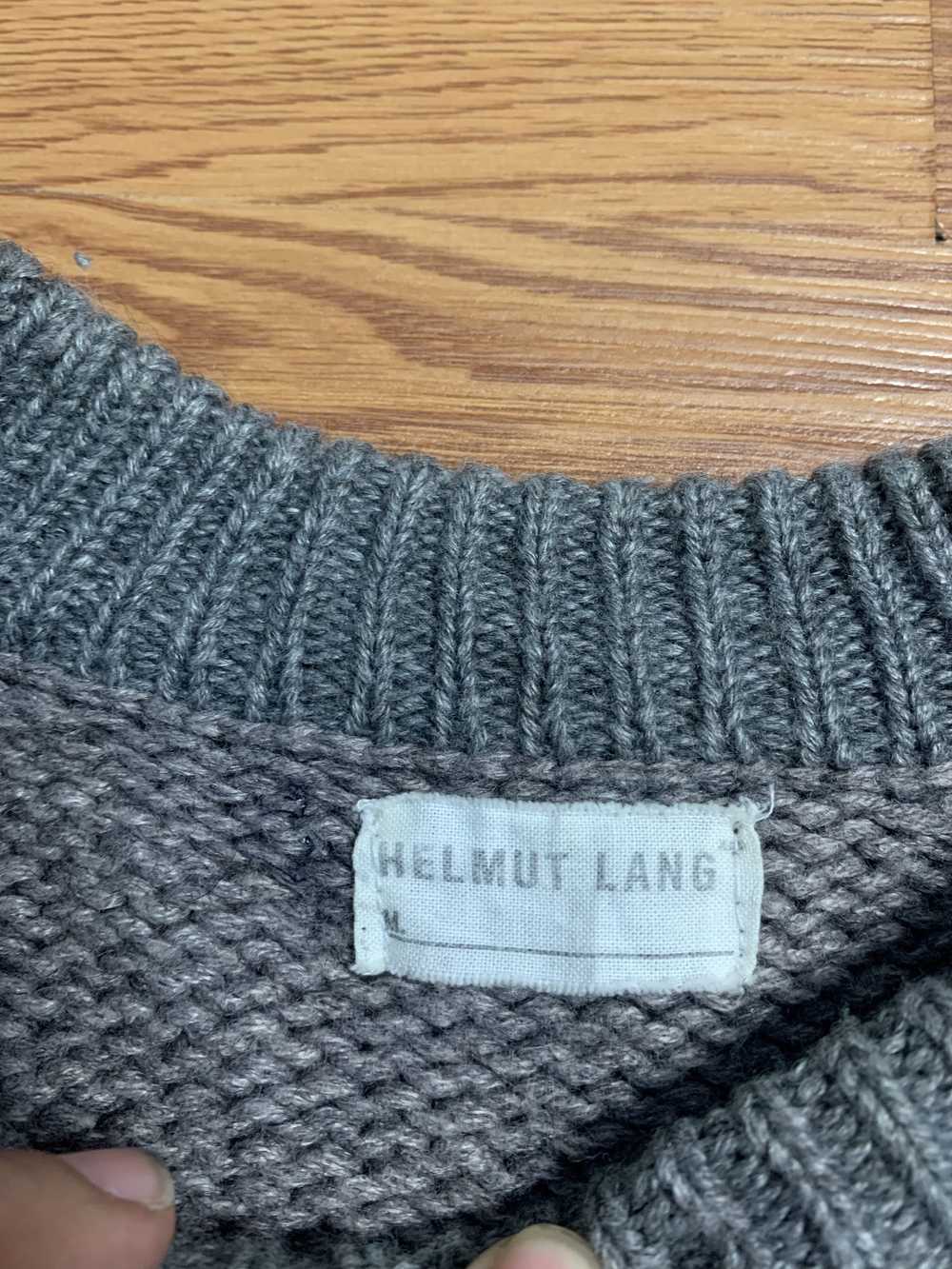 Helmut Lang Helmut Lang Early 2000 Cable Knitwear - image 9