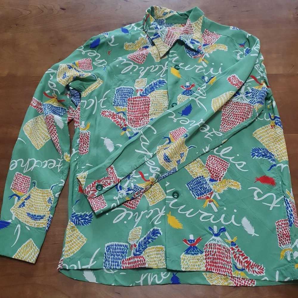 【Superb item】SUN SURF Hawaiian long sleeve shirt … - image 1