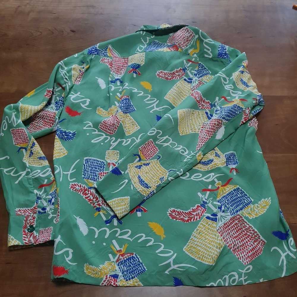 【Superb item】SUN SURF Hawaiian long sleeve shirt … - image 5