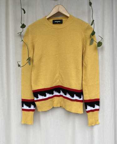 Dsquared2 Dsquared2 avant-garde designer sweater - image 1