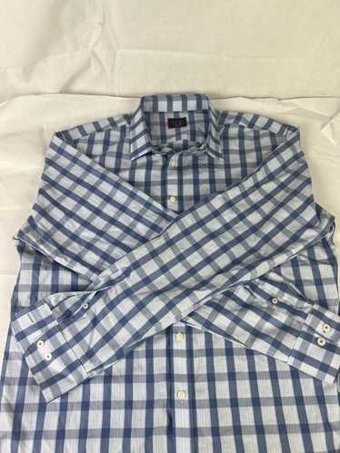 UNTUCKit UNTUCKit Mens XXL Blue white Plaid Button